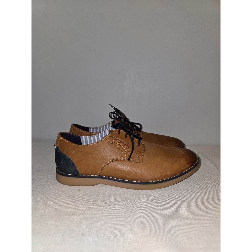 Sperry Mens Oxford Shoes Tan Leather STS25408 9.5M Excellent